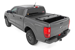Rough Country Hard Tri-Fold Tonneau Bed Cover - 49220600