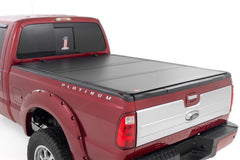 Rough Country Hard Tri-Fold Tonneau Bed Cover - 49214651