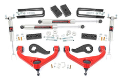 Rough Country 3 in Suspension Lift Kit w/Shocks - 95840RED