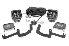 Rough Country LED Lower Windshield Ditch Kit - 70843
