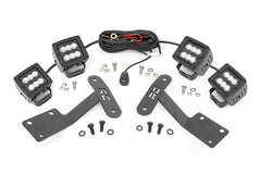 Rough Country LED Lower Windshield Ditch Kit - 70836