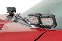 Rough Country LED Lower Windshield Ditch Kit - 70836
