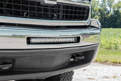 Rough Country LED Light Bar Bumper Mounting Brackets - 70523