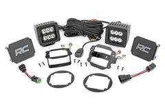 Rough Country Black Series LED Fog Light Kit - 70630