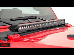 Rough Country LED Light Bar Hood Kit - 70053
