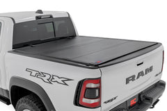 Rough Country Hard Tri-Fold Tonneau Bed Cover - 49320650