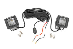 Rough Country Black Series LED Fog Light Kit - 70907A