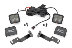 Rough Country LED Lower Windshield Ditch Kit - 71093
