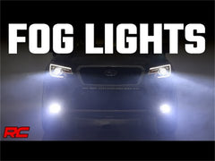 Rough Country LED Fog Light Kit - 70858