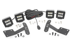 Rough Country LED Lower Windshield Ditch Kit - 70835