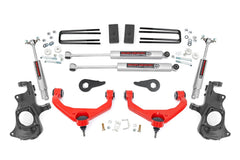 Rough Country 3.5 in Suspension Lift Kit w/Shocks - 95730RED