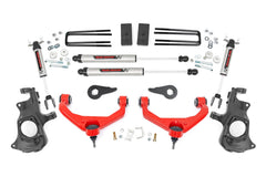 Rough Country 3.5 in Suspension Lift Kit w/Shocks - 95770RED
