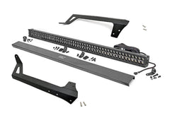 Rough Country LED Light Bar Windshield Mounting Brackets - 70504BLDRL