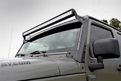 Rough Country LED Light Bar Windshield Mounting Brackets - 70504BLDRL