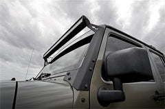 Rough Country LED Light Bar Windshield Mounting Brackets - 70504BLDRL