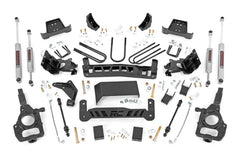 Rough Country 5 in Suspension Lift Kit w/Shocks - 43130
