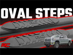 Rough Country Oval Nerf Step Bar - 21009