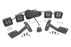 Rough Country LED Lower Windshield Ditch Kit - 70837