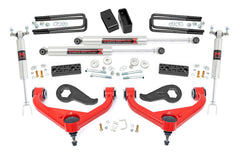 Rough Country 3 in Suspension Lift Kit w/Shocks - 95640RED