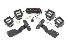 Rough Country LED Lower Windshield Ditch Kit - 70869
