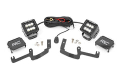 Rough Country LED Lower Windshield Ditch Kit - 70842