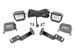 Rough Country LED Lower Windshield Ditch Kit - 71091