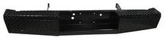 17 - 19 Ford F250/F350 Trail FX Rear Diamond Plate Bumper - Black Patch Performance - FX1015
