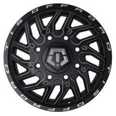 544BM-76581FS 17X6.5 8X6.50 (+129) TIS 544BM Dually (HB 121.7)