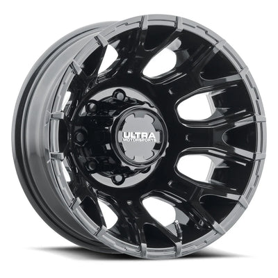 022-7692RBK 17X6.5 8X200 (-140) ULT 022FBK Scorpion Dually (HB 142.3)