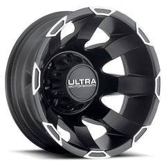 025-7681RSB 17X6.5 8X6.50 (-140) ULT 025SB Phantom Dually (HB 121.7)