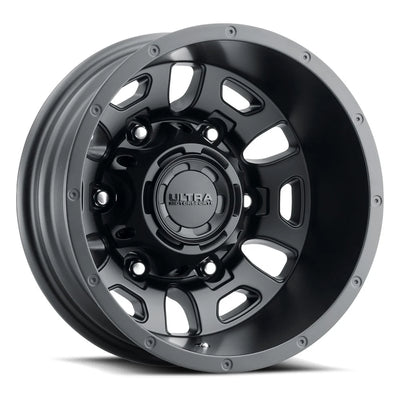 003-6670RSB 16X6 6X205 (-130.5) ULT 003SB Hunter Dually (HB 161.1)