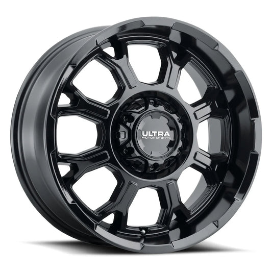 124-8982BK+12 18X9 8X6.50 (+12) ULT 124BK Commander (HB 125.2)