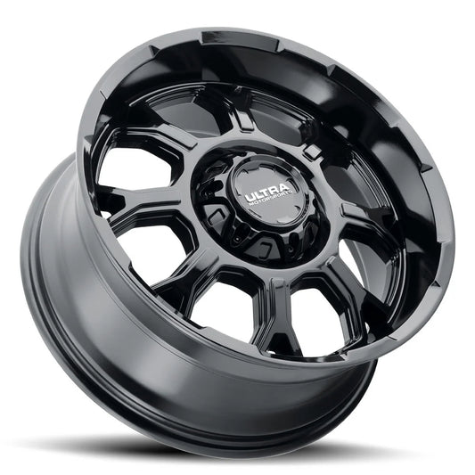 124-8982BK+12 18X9 8X6.50 (+12) ULT 124BK Commander (HB 125.2)