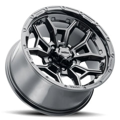 125-7973BK12 17X9 5X5.00 (-12) ULT 125BK Warmonger 5 (HB 78)