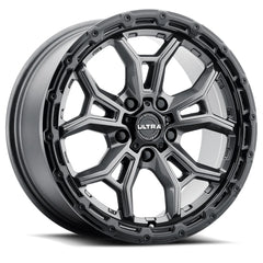 125-7812BK+35 17X8 5X120 (+35) ULT 125BK Warmonger CUV (HB 74.1)