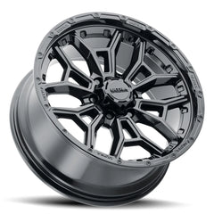126-2963BK12 20X9 6X135 (-12) ULT 126BK Warmonger 6 (HB 87)