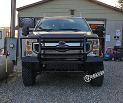 17-22 Ford F250/F350 Trail FX Front Diamond Plate Bumper - Made in the USA