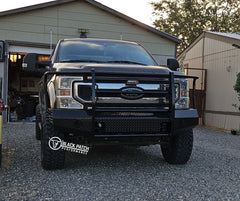 17-22 Ford F250/F350 Trail FX Front Diamond Plate Bumper - Made in the USA