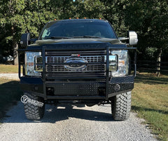 17-22 Ford F250/F350 Trail FX Front Diamond Plate Bumper - Made in the USA