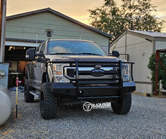 [Scratch & Dent] 17-22 Ford F250/F350 Trail FX Front Diamond Plate Bumper