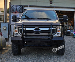 17-22 Ford F250/F350 Trail FX Front Diamond Plate Bumper - Made in the USA
