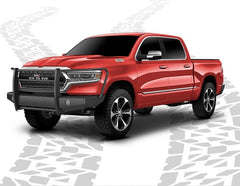 [Scratch & Dent] 19-24 Ram 1500 NEW MODEL Trail FX Front Diamond Plate Bumper
