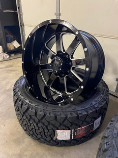 22x12 8x6.5 Gear Big Block 726MB Milled