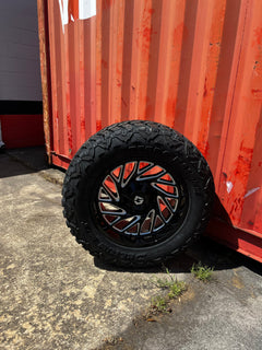20x10 8x170 & 8x6.5 Gear 769BM wheels and 35x12.50 Terra Raider MT KU-255 tires