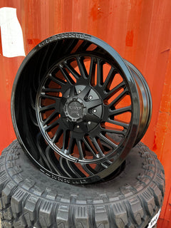20x12 6x5.5 & 6x135 Luxx Hd LHD19 Matte Face/Gloss Lip