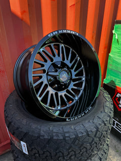 20x12 6x5.5 & 6x135 Luxx Hd LHD19 Gloss Black Milled