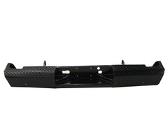 19 - 22 New Model Ram 1500 Trail FX Rear Diamond Plate Bumper - Black Patch Performance - FX1017