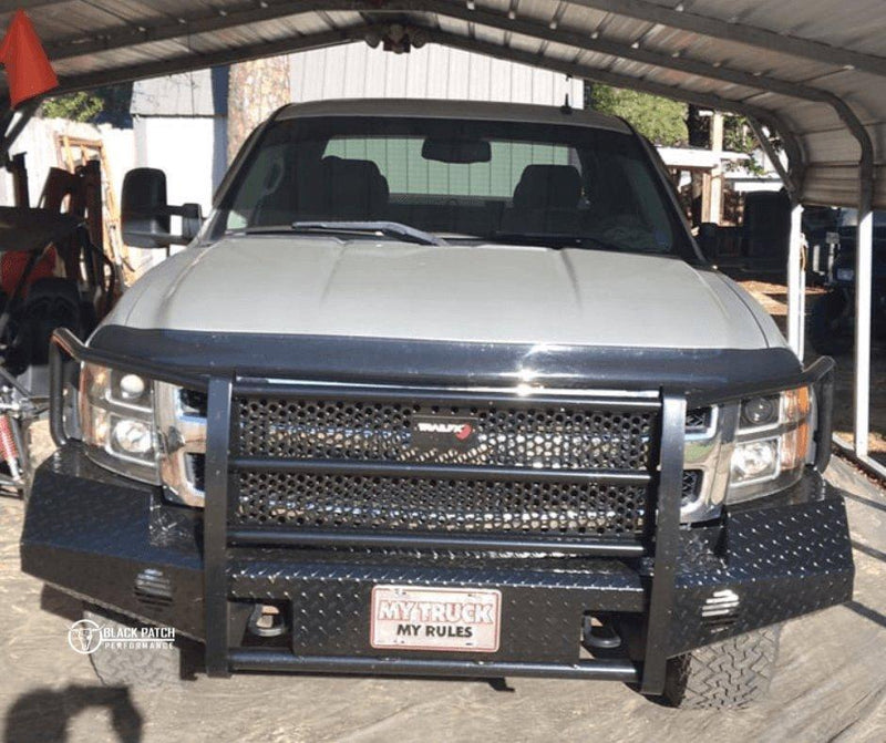 [Scratch & Dent] 07.5-10 Chevrolet 2500/3500 Trail FX Front Diamond Plate Bumper