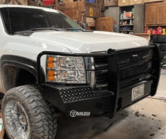 [Scratch & Dent] 07.5-10 Chevrolet 2500/3500 Trail FX Front Diamond Plate Bumper